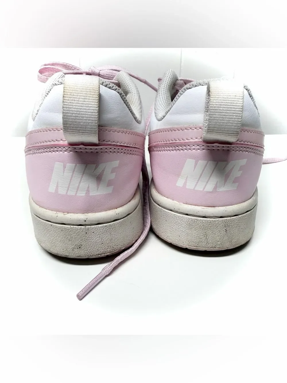 Nike Court Borough Low GS Pink Sneaker 6.5Y or Women’s 8